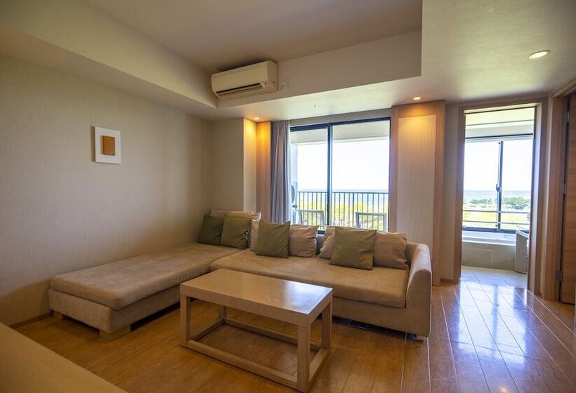 침실 1개 디럭스 아파트, Moon Ocean Ginowan Hotel & Residence