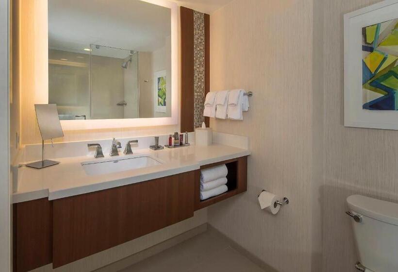 장애인을 위한 킹사이즈 침대 스탠다드 룸, Marriott Marquis Washington, Dc