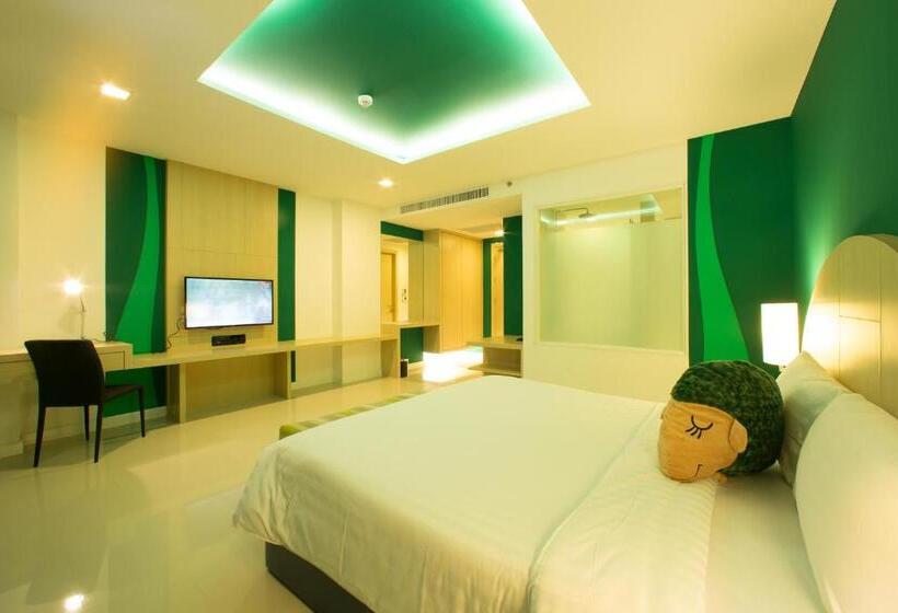 디럭스 자쿠지룸, Sleep With Me Hotel Design Hotel @ Patong