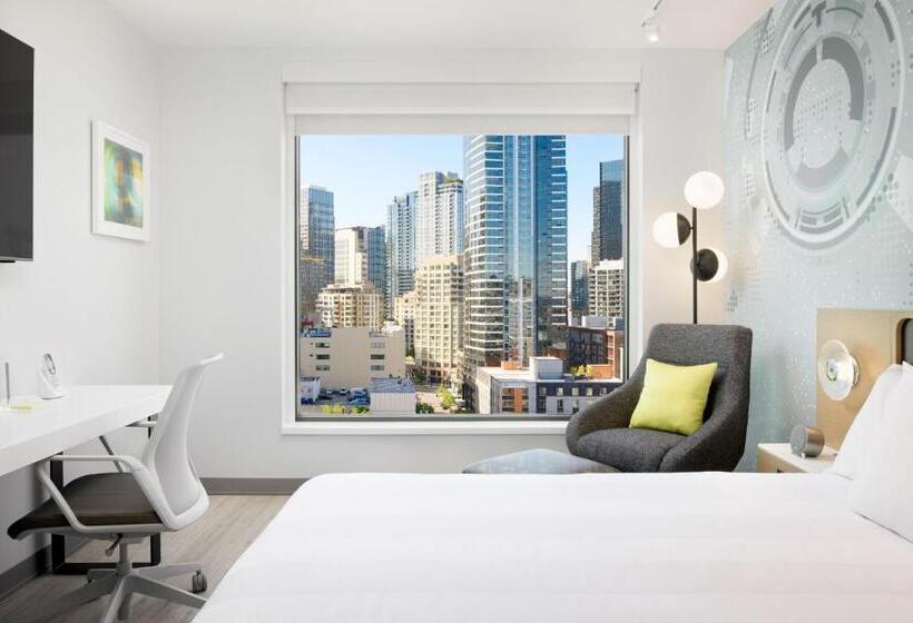 חדר סטנדרט עם מיטת קינג, Astra Hotel, Seattle, A Tribute Portfolio Hotel By Marriott   No Resort Fees