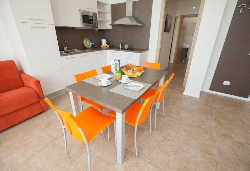 침실 2개 아파트, Residence La Corte Danese