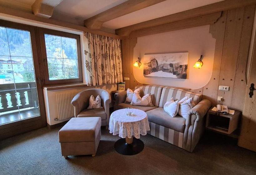 １ベッドルームのデラックスアパートメント, Apparthotel Landhaus Veronika