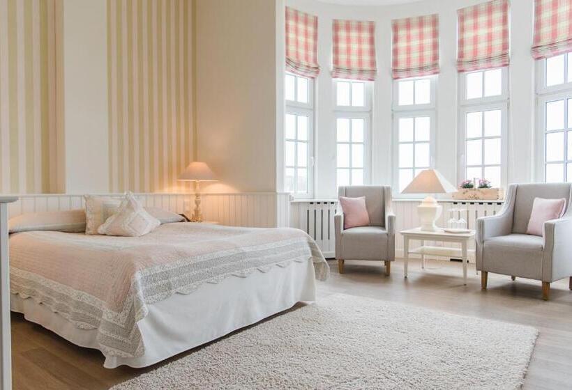 Premiumzimmer mit Meerblick, Strandhotel Glücksburg
