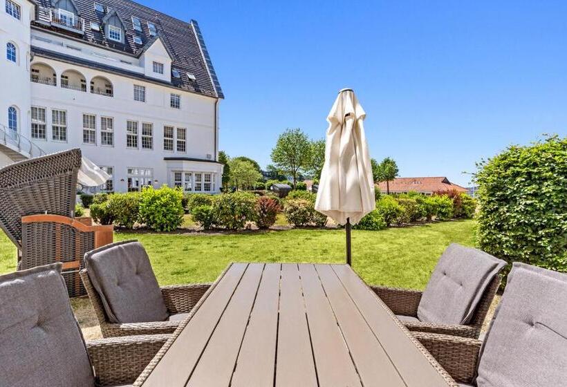 1 Schlafzimmer Apartment mit Terrasse, Strandhotel Glücksburg