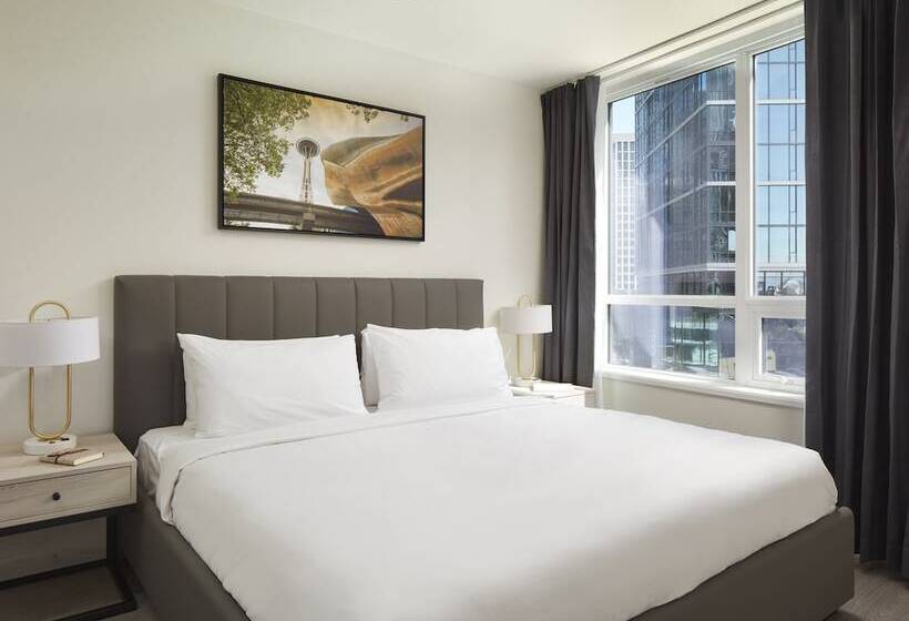 带2个卧室的套房, Level Seattle Downtown  South Lake Union