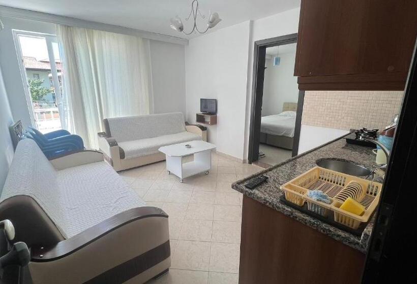 آپارتمان 1 خوابه با بالکن, Oğuz Apart