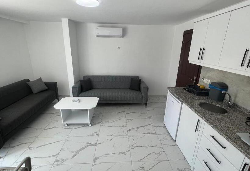 آپارتمان 1 خوابه با بالکن, Oğuz Apart