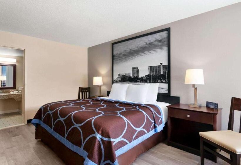 Стандартный Номер Кровать Кинг, Super 8 By Wyndham Gulfport Biloxi Airport