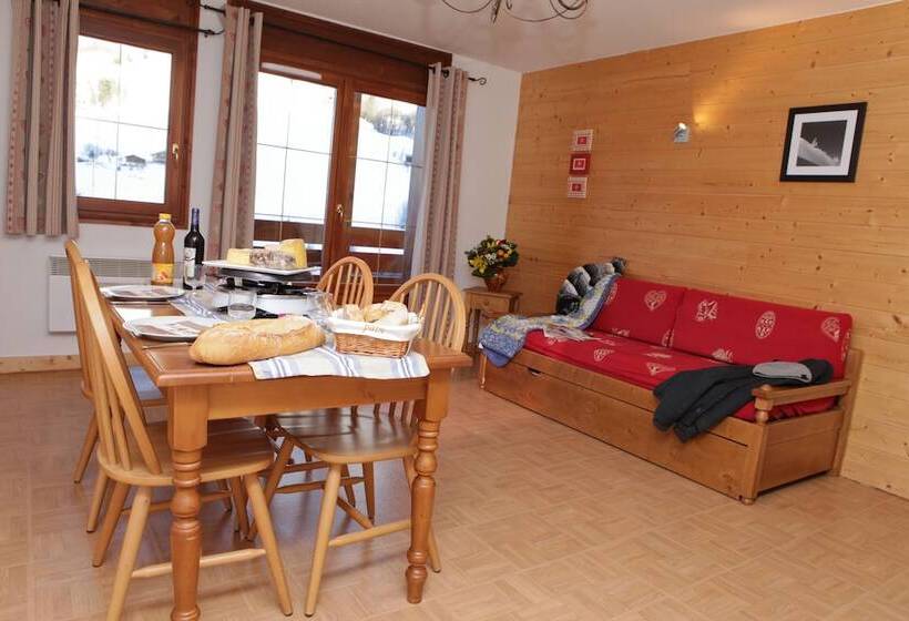 Апартаменты 2 Спальни, Residence Nemea Les Chalets Des Evettes