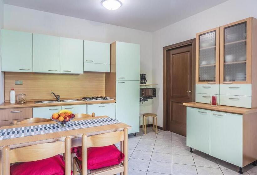 バルコニー付き１ベッドルームアパートメント, Residence Nuove Terme