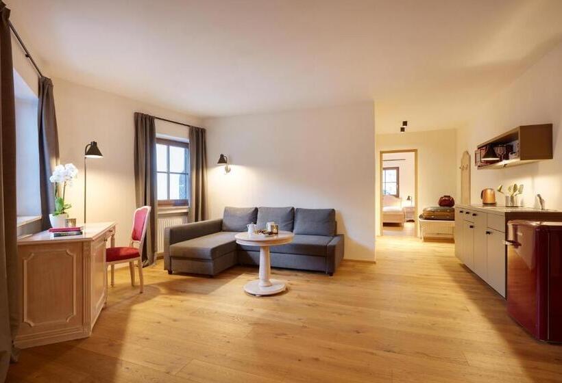 带1个卧室的豪华公寓, Historic Guesthouse Bircher B&b Apartments By Sterzing