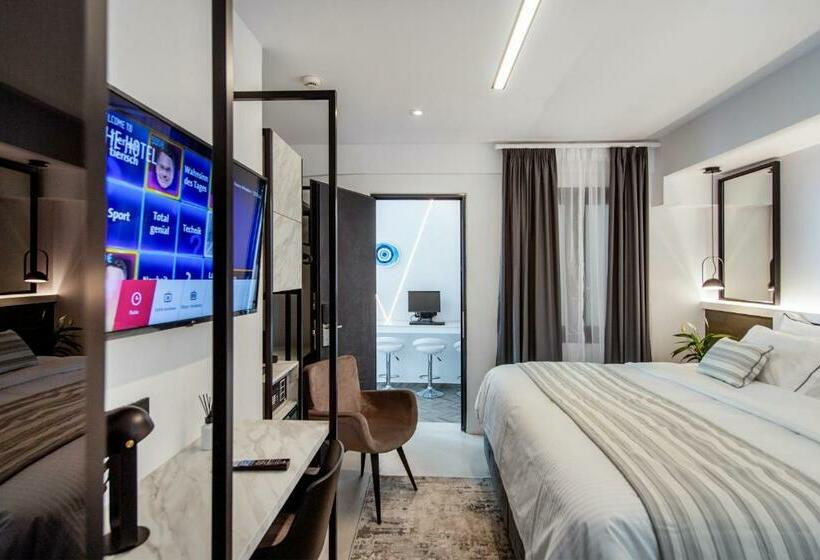 Номер Economy Внутренний, Central Boutique Hotel By Naoussa Hills Adults Only