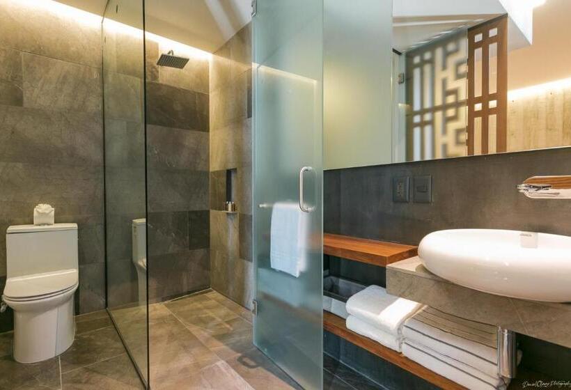 テラス付き１ベッドルームアパートメント, Iik Tulum By Groovy Stays  A Hip Condo Hotel With Wifi, Rooftop, Pool, Sleeps 6