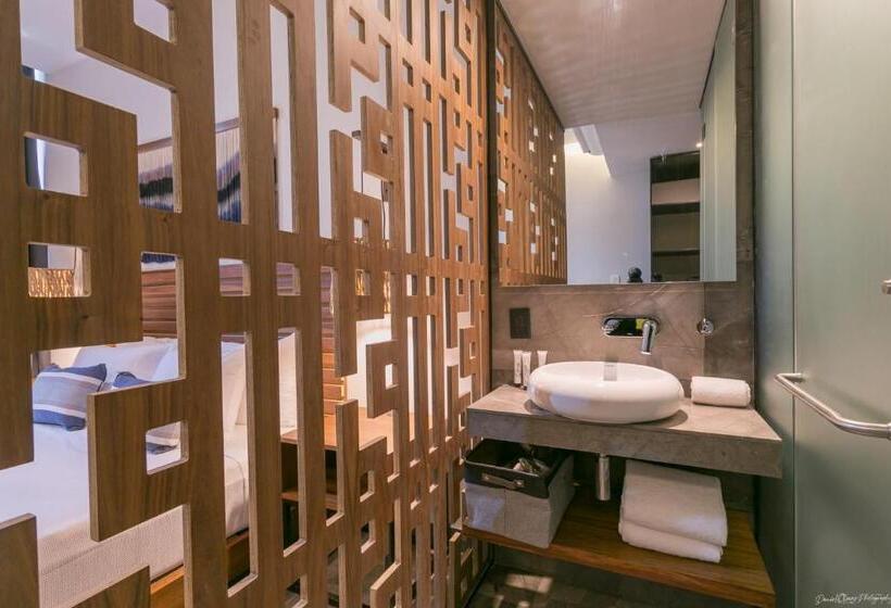 テラス付き１ベッドルームアパートメント, Iik Tulum By Groovy Stays  A Hip Condo Hotel With Wifi, Rooftop, Pool, Sleeps 6