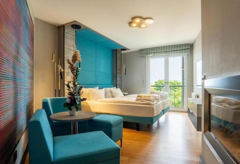 Standardzimmer innenliegend, Das Ahlbeck Hotel & Spa