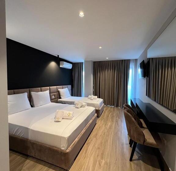 스탠다드 트리플 발코니 룸, Leon   Beach Front