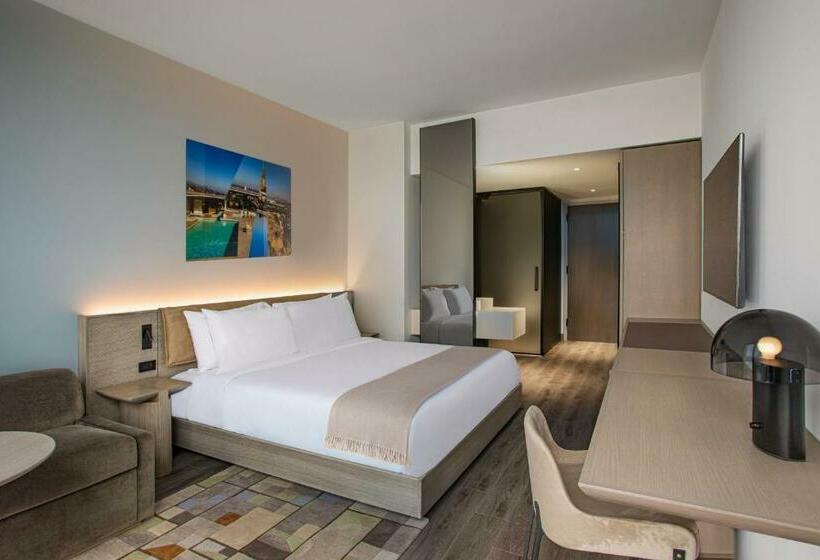 带大床的标准间, Ac Hotel By Marriott Downtown Los Angeles