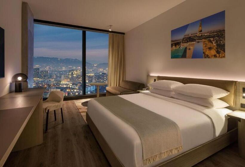 带大床的标准间, Ac Hotel By Marriott Downtown Los Angeles