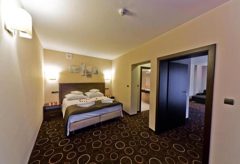 جناح مزوَّد بشرفة, Zimnik Luksus Natury Spa & Wellness