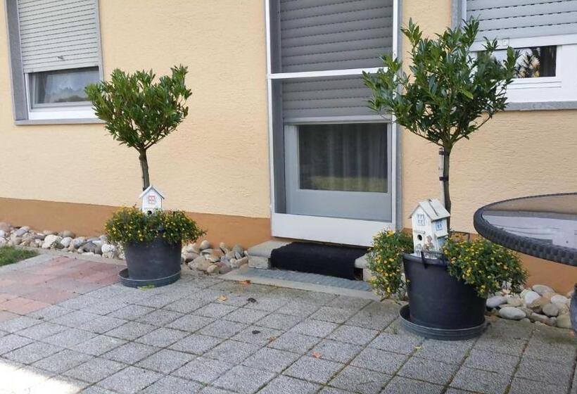 דירת חדר עם טרסה, Ferienwohnung Rombachs Spatzennest