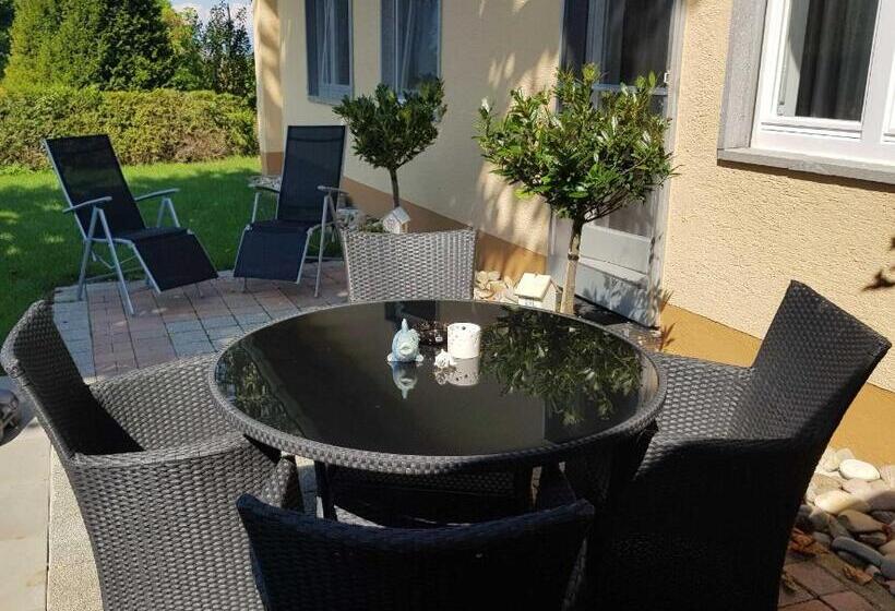 דירת חדר עם טרסה, Ferienwohnung Rombachs Spatzennest