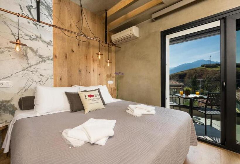 اتاق سوپریور با چشم‌انداز, Tsikeli Boutique Hotel Meteora   Adults Friendly