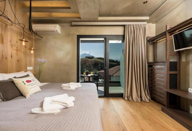 اتاق سوپریور با چشم‌انداز, Tsikeli Boutique Hotel Meteora   Adults Friendly