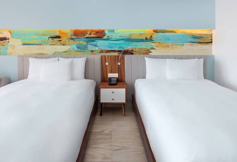 オーシャンビューデラックスルームバルコニー付き, Courtyard By Marriott Mazatlan Beach Resort