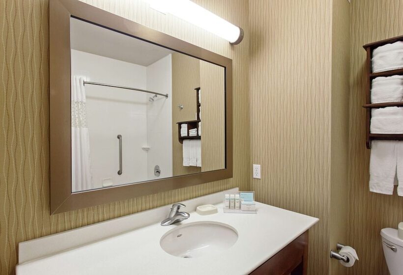 标准间带双人床, Hampton Inn Seattle/everett