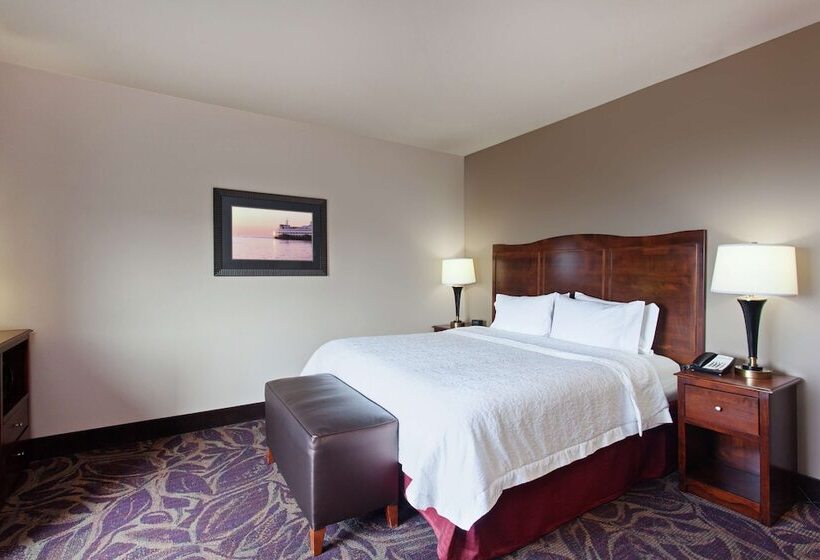 适合残疾人士使用的带双人床的标准间, Hampton Inn Seattle/everett