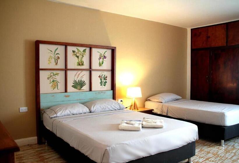 디럭스 룸, Cacao Hostel Santa Marta