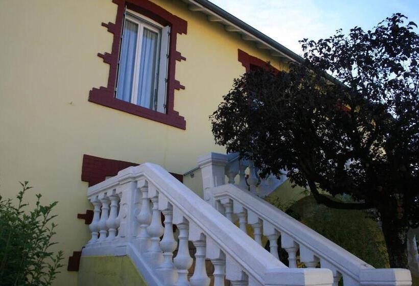 חדר משפחתי נוף לגינה, Hôtel Du Clos Fleuri