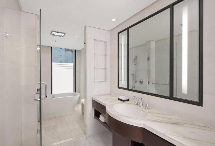 Люкс Deluxe Кровать Кинг, Jw Marriott Dongdaemun Square Seoul