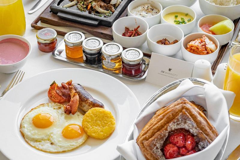 Номер Deluxe Кровать Кинг, Jw Marriott Dongdaemun Square Seoul