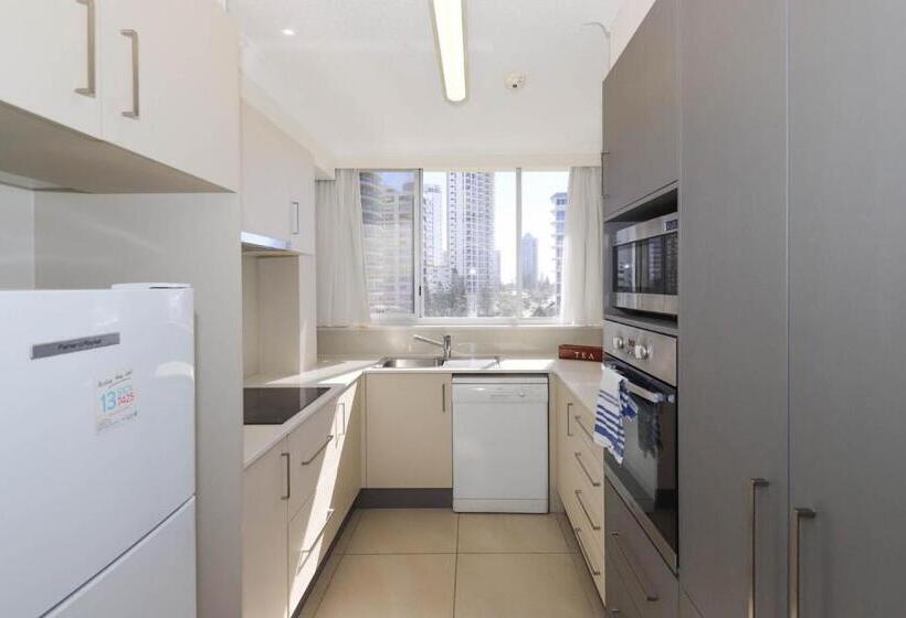 １ベッドルームのデラックスアパートメント, Beachside Tower Apartments