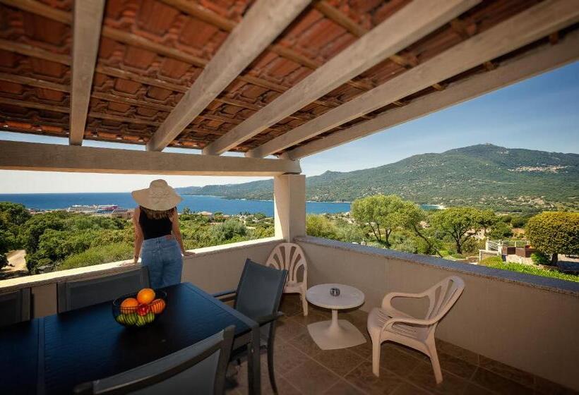 Апартаменты 1 Спальня Вид на Море, Résidence & Hôtel Aria Marina