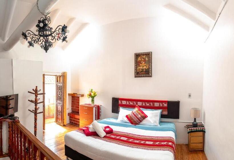 חדר סטנדרט עם מיטת קינג, Rituales Inn Cusco   Nazarenas
