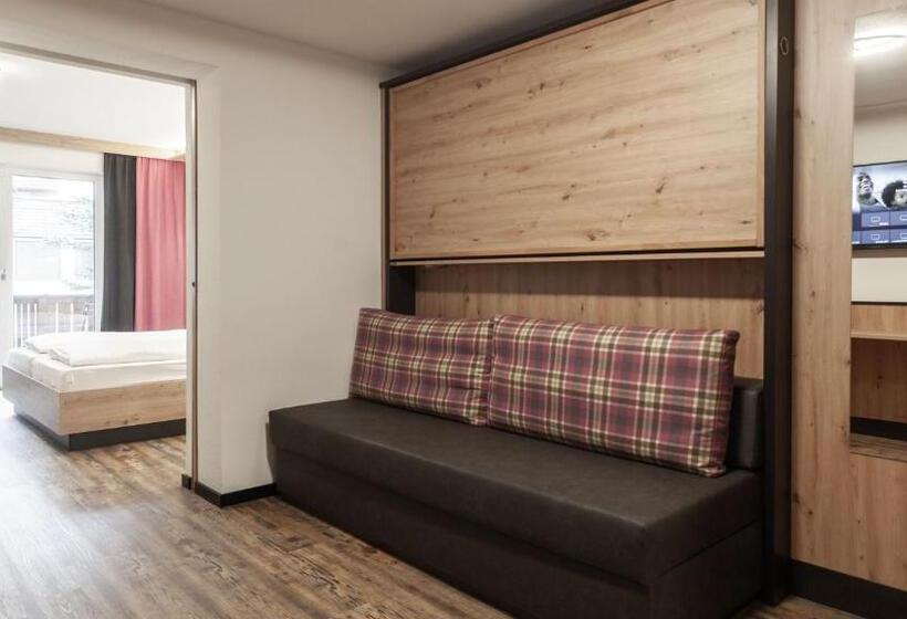 Comfort room with balcony, First Mountain Hotel ötztal