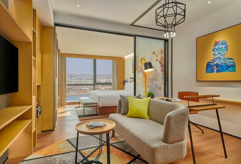 اتاق لوکس با تخت بزرگ, Artyzen Habitat Lingang Shanghai
