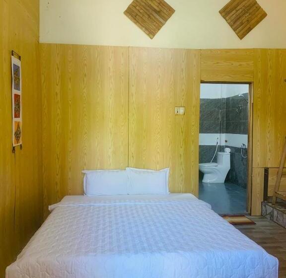 اتاق استاندارد با چشم‌انداز باغ, Green Homestay Mai Chau