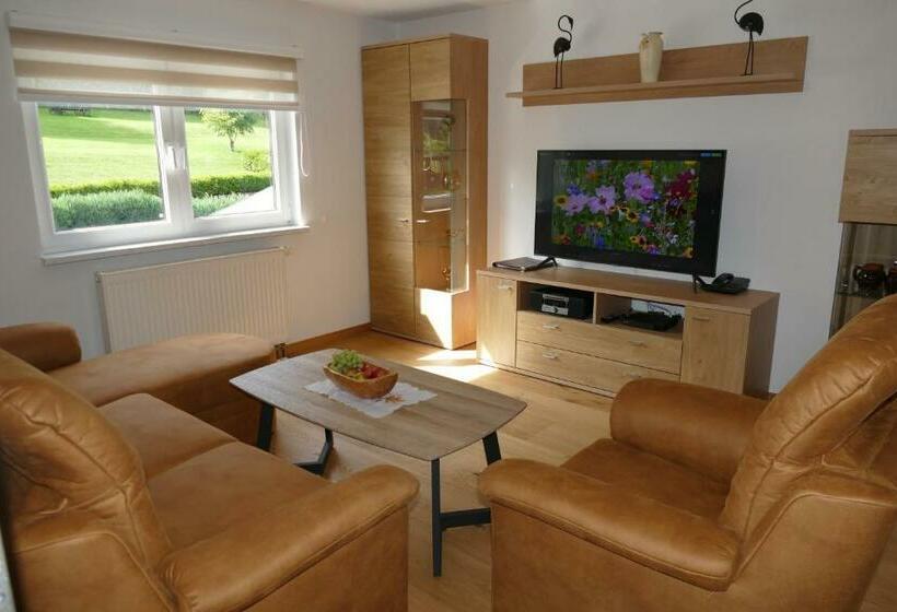 Апартаменты 2 Спальни, 4 Sterne Ferienwohnung Sommerberg Inklusive Gästekarte
