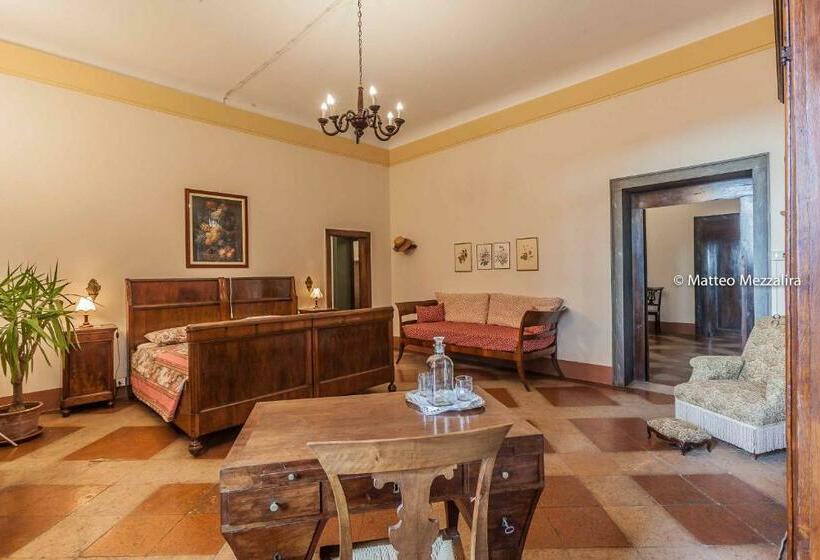 带花园景观的标准三人间, B&b Dal Viceré   Villa Mezzalira