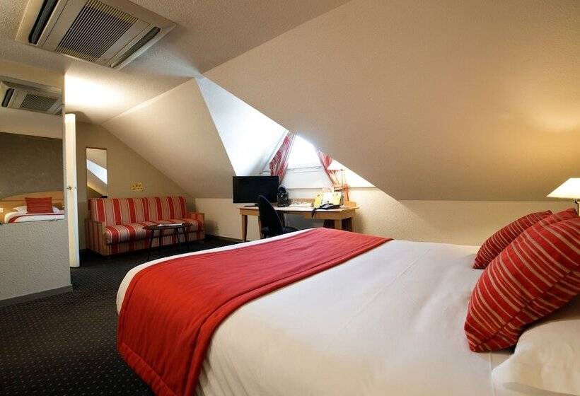 패밀리 룸, Logis Hôtel L Orée De Chartres   Barjouville