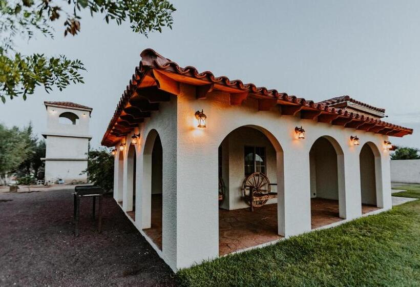 デラックスビラの１ベッドルーム, Hacienda Los Olivos, Valle De Guadalupe