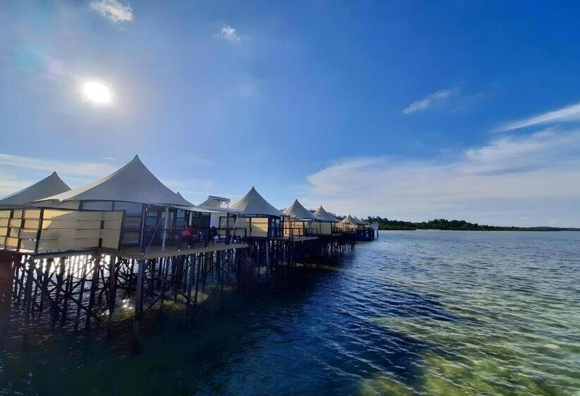 디럭스 테라스 룸 바다 전망, Kiki Beach Resort, Batam