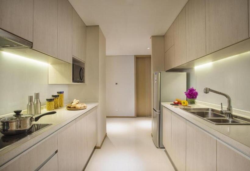 Апартаменты Ejecutiva 2 Спальни, Citadines Intime City Hangzhou