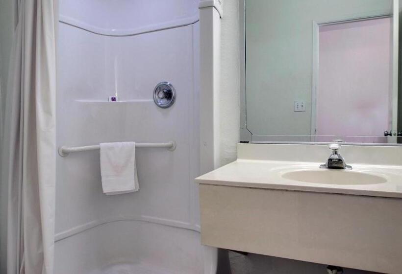 غرفة قياسية رباعية, Motel 6normal, Il  Bloomington Area