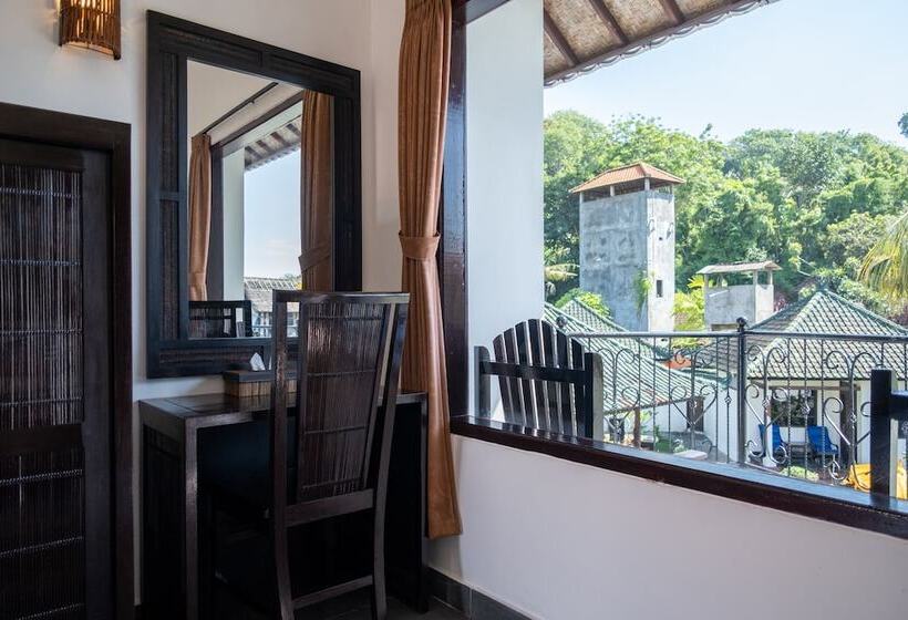 디럭스 룸 측면 바다 전망, Absolute Scuba Bali Dive Resort