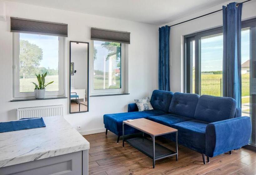 Студио Стандарт с Террасой, Apartamenty Zielona Lipka