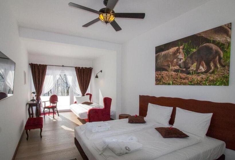 Дом 1 Спальня, Dwór I Dworek Leszczowate Wellness & Spa